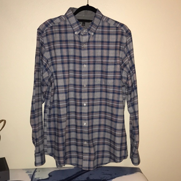banana republic luxe flannel slim fit